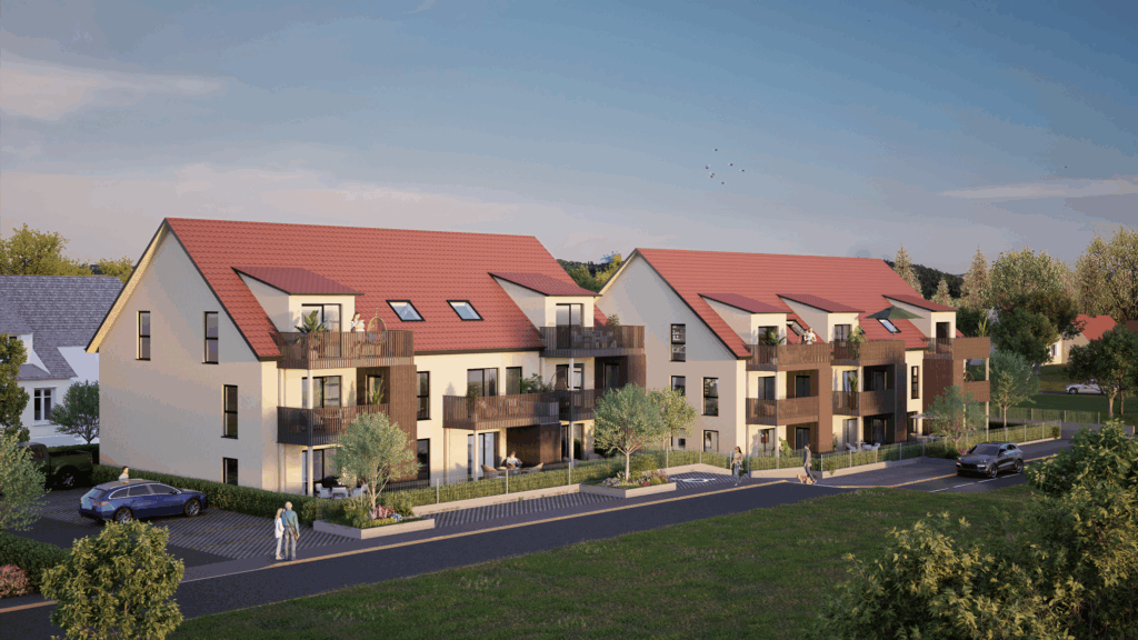 Promotion Immobilière en Alsace - résidence de standing Résidence Schwarzach à Stutzheim-Offenheim