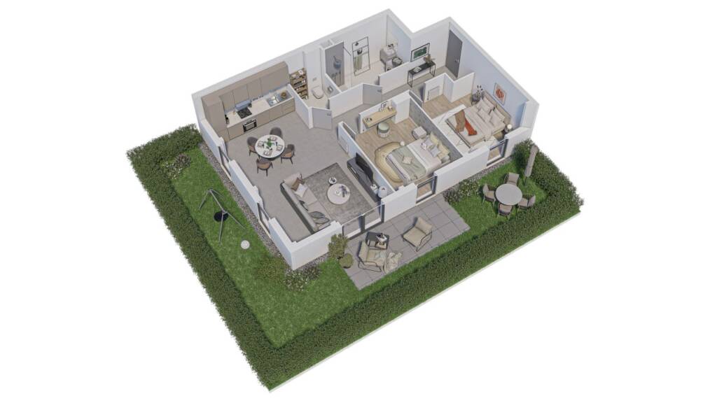 Appartement neuf avec extérieur privatif à Schweighouse-sur-Moder