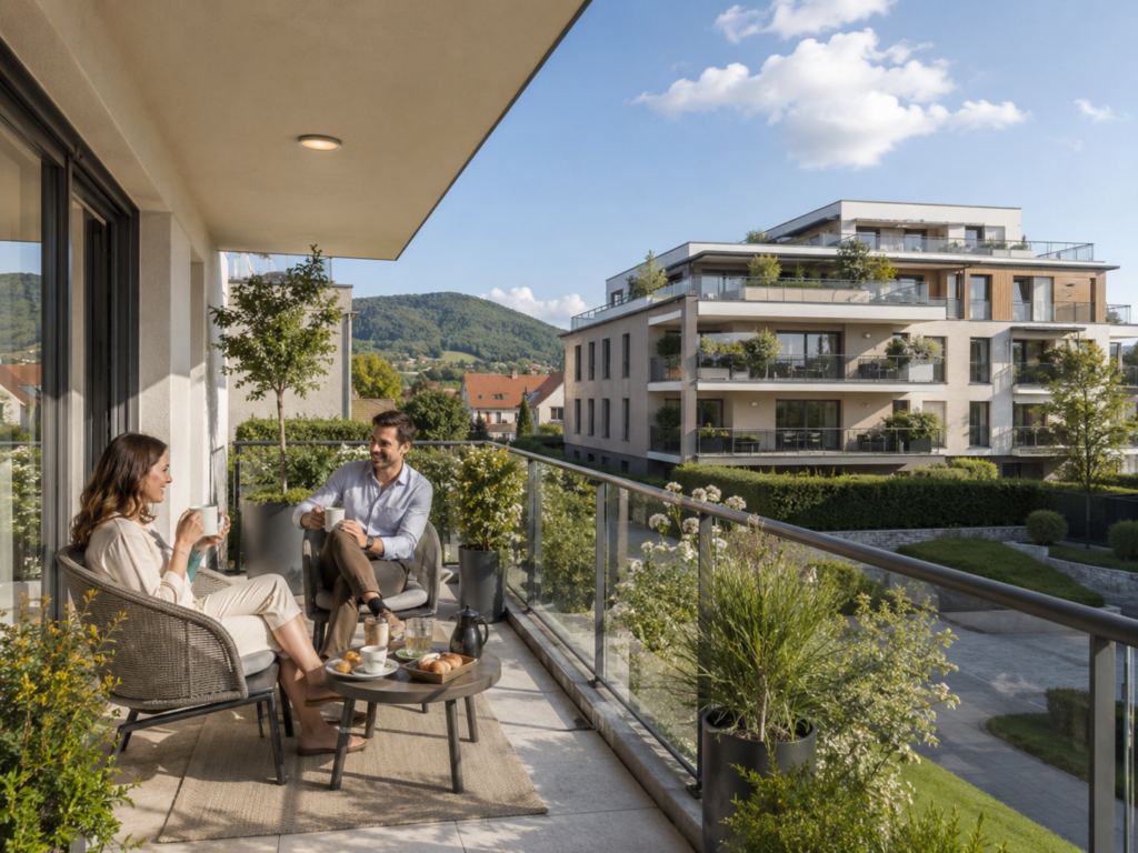 appartement neuf avec terrasse Alsace