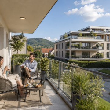 appartement neuf avec terrasse Alsace