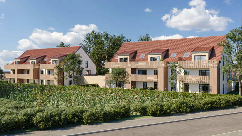 habiter à Hurtigheim résidence du Burgweg appartement neuf